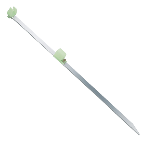 Suporte Individual Vercelli FPA 75cm - Alumínio com Suporte Fosforescente - Barracuda Pesca