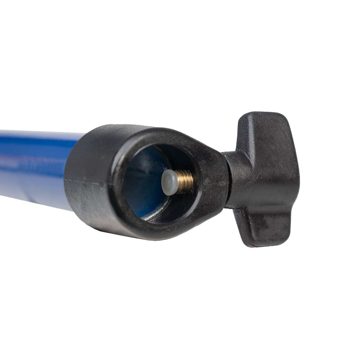 Yuki T-Surf Stick - Detalhe do sistema de fixação com parafuso reforçado e batente borracha