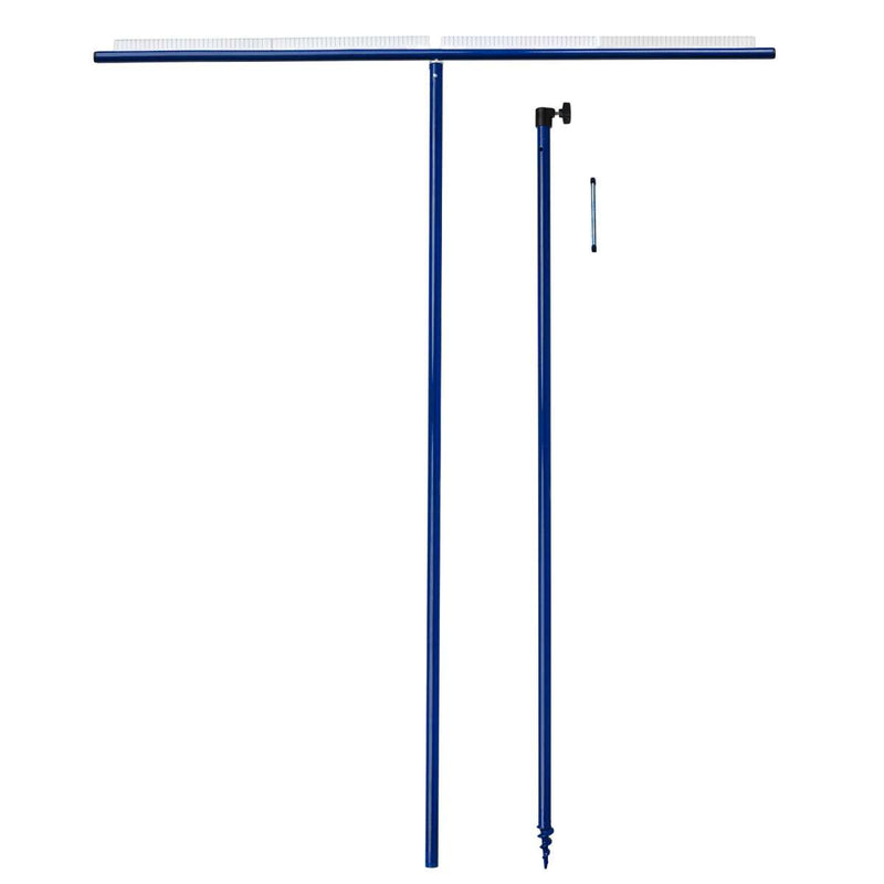 Yuki T-Surf Stick - Detalhe do mecanismo de fixação lateral com parafuso borboleta