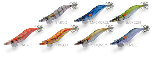 Quadro geral de padrões DTD Real Fish EGI, imagem ilustrativa da gama