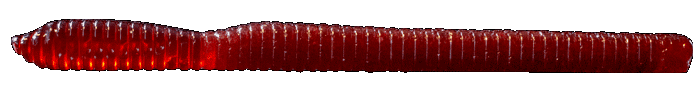 Vinil Fishus Bass Trap Worm 12 cm - 10 Unidades - Barracuda Pesca