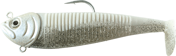 Vinil Fishus Big Shad 195 mm / 270 g - Cabeça e 2 Corpos - Barracuda Pesca