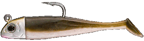 Vinil Fishus Wobly Shadmix Cauda 70 mm - Barracuda Pesca