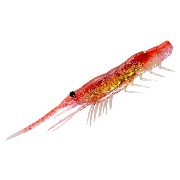 Vinil Magbite Snatchbite Shrimp 4" / 10cm (MBW06) - Barracuda Pesca
