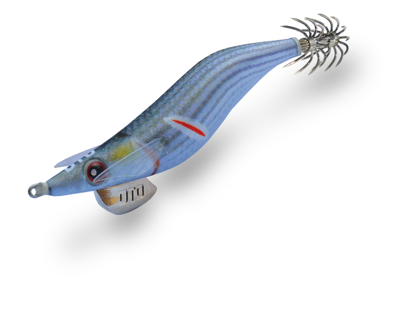 Isca egi DTD Wounded Fish EGI 2.5 imitação Mullet tainha ferida peixe vulnerável EFTTEX 2016