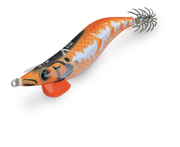 Isca egi DTD X EGI 3.0 cor Orange laranja padrão lateral branco UV reativo barbatanas silicone