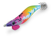 Isca egi DTD X EGI 3.0 cor Rainbow multicolor padrão lateral branco UV reativo barbatanas silicone