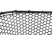 Xalavar Hart Rubber Stick - Compacto Preto com Malha de Borracha Anti-Enredos - Barracuda Pesca