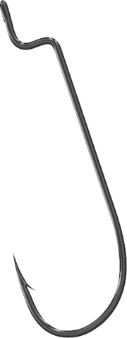 Yuki BX70 - Anzol Worm Black Nickel Reto - Barracuda Pesca