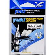 Yuki BX72 - Anzol Aberdeen Black Nickel com Barbelas - Barracuda Pesca