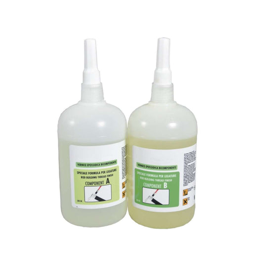 Yuki Epoxy Varnish Bicomponente — Verniz Epóxi para Construção de Canas 2x500gr - Barracuda Pesca