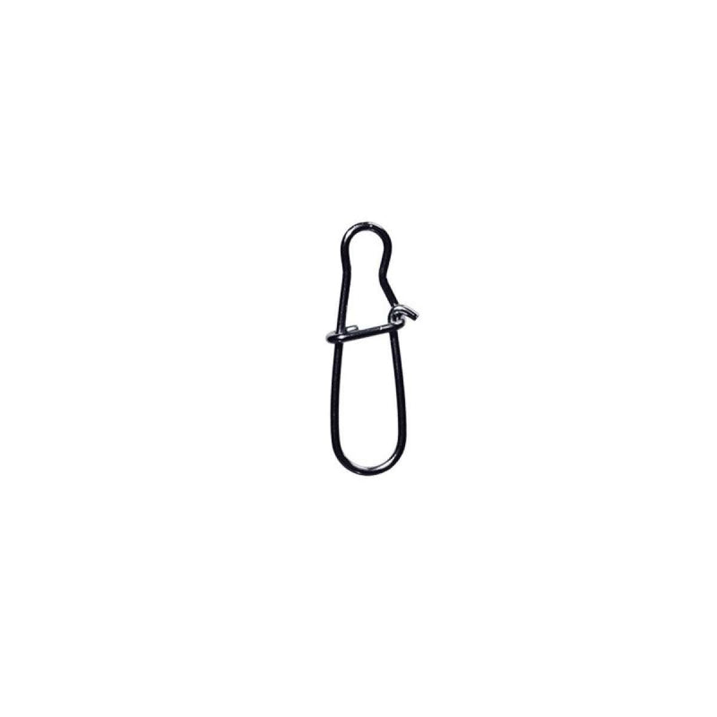 Yuki Nice Snap Black Swivel - Mosquetao Destorcedor S.S.304 - Barracuda Pesca