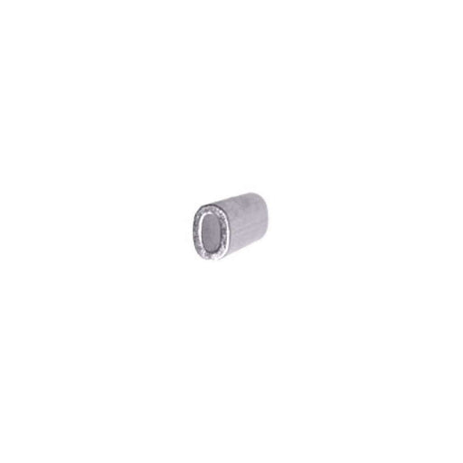 Yuki Oval Aluminium Sleeve | Manga de Alumínio Oval para Crimpagem - Barracuda Pesca