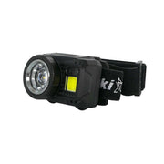 Yuki Royal USB Headlamp — Lanterna Frontal Recarregável 350 Lumens - Barracuda Pesca