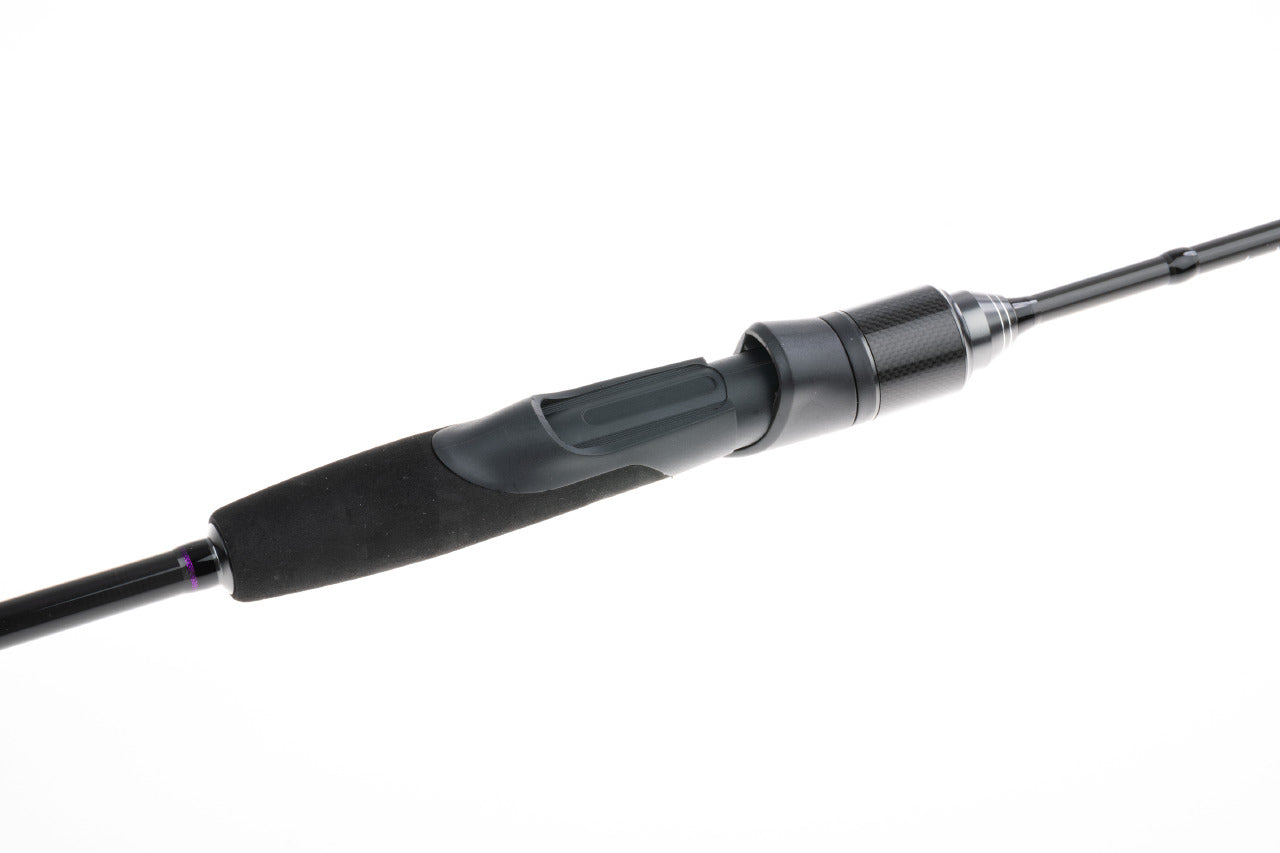 Hart Miura Jig-S detalhe porta-carretos Fuji VSSM ergonómico spinning
